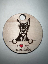 Load image into Gallery viewer, Show everyone how much you love you dog with these adorable I Love My Dog Keychains!  Proudly display your pet everywhere you go.  Makes a great gift for the pet lover in your life.