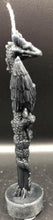 Load image into Gallery viewer, Amazingly detailed Dragon Pillar Beeswax Candle.  **** Currently only available in black - other colors to be listed soon or email us with color preference **** This beautiful dragon wrapped around the taper, wings folded awaiting its prey.  Just like the majestic dragons from Game of Thrones, these ancient, legendary creatures will guard over your castle with their fearsome & protective serpentine nature.