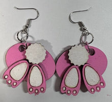 Load image into Gallery viewer, These cute little Easter Bunny Earrings are sure to put a smile on everyone's face & get you in the mood for Spring.