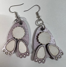 Load image into Gallery viewer, These cute little Easter Bunny Earrings are sure to put a smile on everyone's face & get you in the mood for Spring.