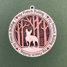 Load image into Gallery viewer, Share the love for our furry friends with these beautiful dog ornaments!  250 Breeds available.  Send us the name you'd like personalized on it & we'll add it to your ornament.