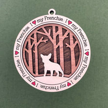 Load image into Gallery viewer, Share the love for our furry friends with these beautiful dog ornaments!  250 Breeds available.  Send us the name you'd like personalized on it & we'll add it to your ornament.