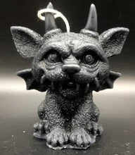 Load image into Gallery viewer, These amazing Gargoyle Beeswax Candles will thrill any gargoyle fan in your life.  Many considered gargoyles the spiritual protectors of churches as well, scaring off demons and evil spirits.  Makes a great addition to Halloween or Gothic decor.  Available in 2 styles.
