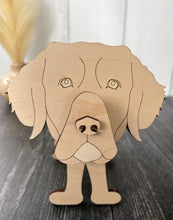 Load image into Gallery viewer, Let his adorable little dog keep your eyeglasses safe while you sleep.  Glasses rest across the dog's nose.  These Eyeglass holders are a MUST for children & adults alike.  Keep your glasses safe from scratches.  Also makes a great gift!