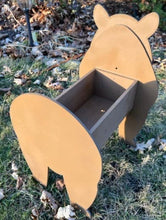 Load image into Gallery viewer, The perfect addition to any cabin or outdoor enthusiast's home, this Grizzly Bear Planter will welcome people in.