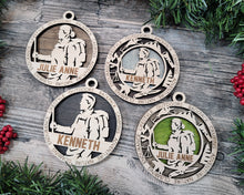 Load image into Gallery viewer, Celebrate your favorite athletes & amazing kids with these Sports & Activities Ornaments!  Personalize with your child's name &/or number.  A fantastic gift for any parent to celebrate their child's achievements.
