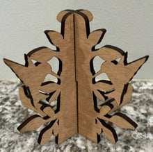 Load image into Gallery viewer, Beautiful hummingbirds adorn the sides of this easel, nested in a leaf design.  Perfect for displaying your precious photos & signs.