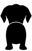 Load image into Gallery viewer, Super cute, customizable leash holder.  Custom laser cut & painted.  Add your dog's name & type (see photos) to personalize your sign!