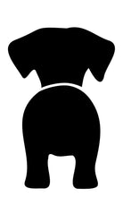 Load image into Gallery viewer, Super cute, customizable leash holder.  Custom laser cut & painted.  Add your dog's name & type (see photos) to personalize your sign!