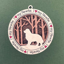 Load image into Gallery viewer, Share the love for our furry friends with these beautiful dog ornaments!  250 Breeds available.  Send us the name you'd like personalized on it & we'll add it to your ornament.