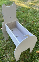 Load image into Gallery viewer, Let this adorable Pit Bull Dog Planter box help welcome guests to your home.  Custom dog tags with your dogs name also available (please message us - adds $5 to cost of planter box).  Great gift for the dog lovers in your life!