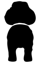 Load image into Gallery viewer, Super cute, customizable leash holder.  Custom laser cut & painted.  Add your dog's name & type (see photos) to personalize your sign!