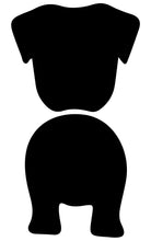 Load image into Gallery viewer, Super cute, customizable leash holder.  Custom laser cut & painted.  Add your dog's name & type (see photos) to personalize your sign!