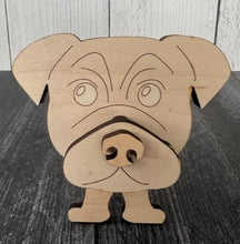 Load image into Gallery viewer, Let his adorable little dog keep your eyeglasses safe while you sleep.  Glasses rest across the dog's nose.  These Eyeglass holders are a MUST for children & adults alike.  Keep your glasses safe from scratches.  Also makes a great gift!