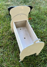 Load image into Gallery viewer, Let this adorable Pug Planter help welcome guests to your home. Custom dog tags with your dogs name also available (please message us - adds $5 to cost of planter box). Great gift for the dog lovers in your life!