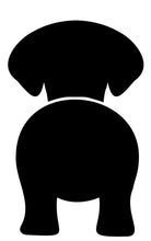 Load image into Gallery viewer, Super cute, customizable leash holder.  Custom laser cut & painted.  Add your dog's name & type (see photos) to personalize your sign!