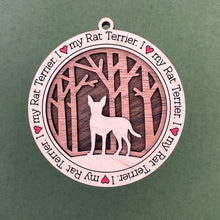 Load image into Gallery viewer, Share the love for our furry friends with these beautiful dog ornaments!  250 Breeds available.  Send us the name you'd like personalized on it & we'll add it to your ornament.