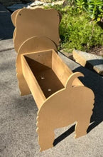 Load image into Gallery viewer, Let this adorable Shar Pei Planter help welcome guests to your home.  Custom dog tags with your dogs name also available (please message us - adds $5 to cost of planter box).  Great gift for the dog lovers in your life!