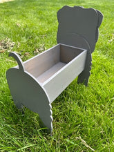 Load image into Gallery viewer, Let this adorable Shar Pei Planter help welcome guests to your home.  Custom dog tags with your dogs name also available (please message us - adds $5 to cost of planter box).  Great gift for the dog lovers in your life!