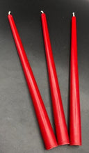 Load image into Gallery viewer, Red 12" Taper Candles, Dinner Candles