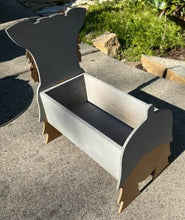 Load image into Gallery viewer, Let this adorable 'Yorkie' Yorkshire Terrier Dog Planter help welcome guests to your home.  Custom dog tags with your dogs name also available (please message us - adds $5 to cost of planter box).  Great gift for the dog lovers in your life!