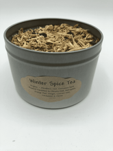 Load image into Gallery viewer, Winter Spice Herbal Tea - shown in tin