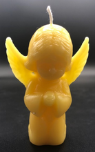 Load image into Gallery viewer, Adorable angel praying beeswax candle.  Perfect for Christmas decorating or as a gift for angel collectors.