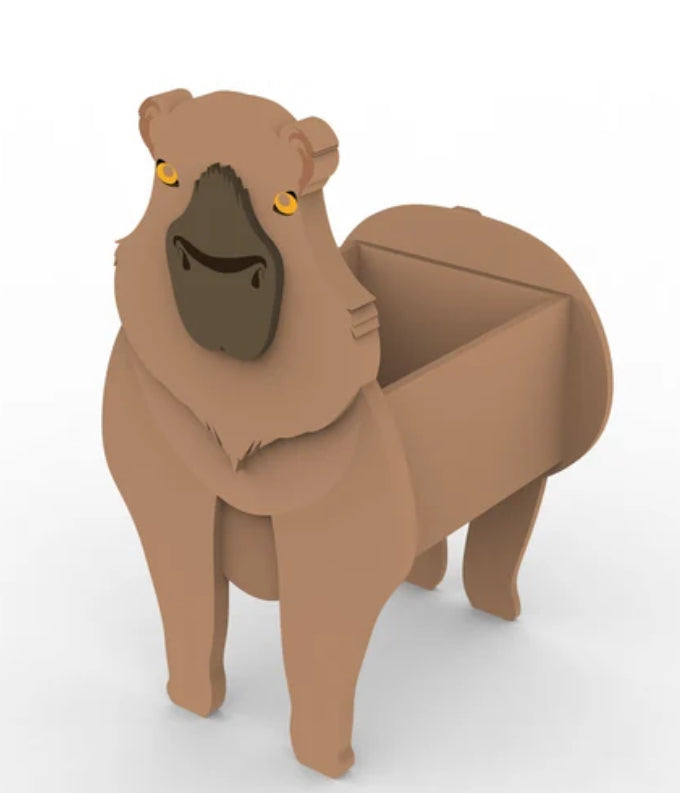 Capi Bird Box Capybara Planter Box / Decorative Box - Not available for shipping!