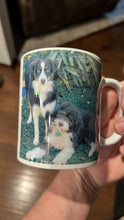 Load image into Gallery viewer, Add some flare to your morning coffee with these custom, Personalized Photo Mugs.  Send your photos to FairyForged777@gmail.com &amp; we’ll send you a proof of your mug.  You choose whatever text you’d like too or you can choose one of our designs.  Available in 11 or 15 oz sizes.  
