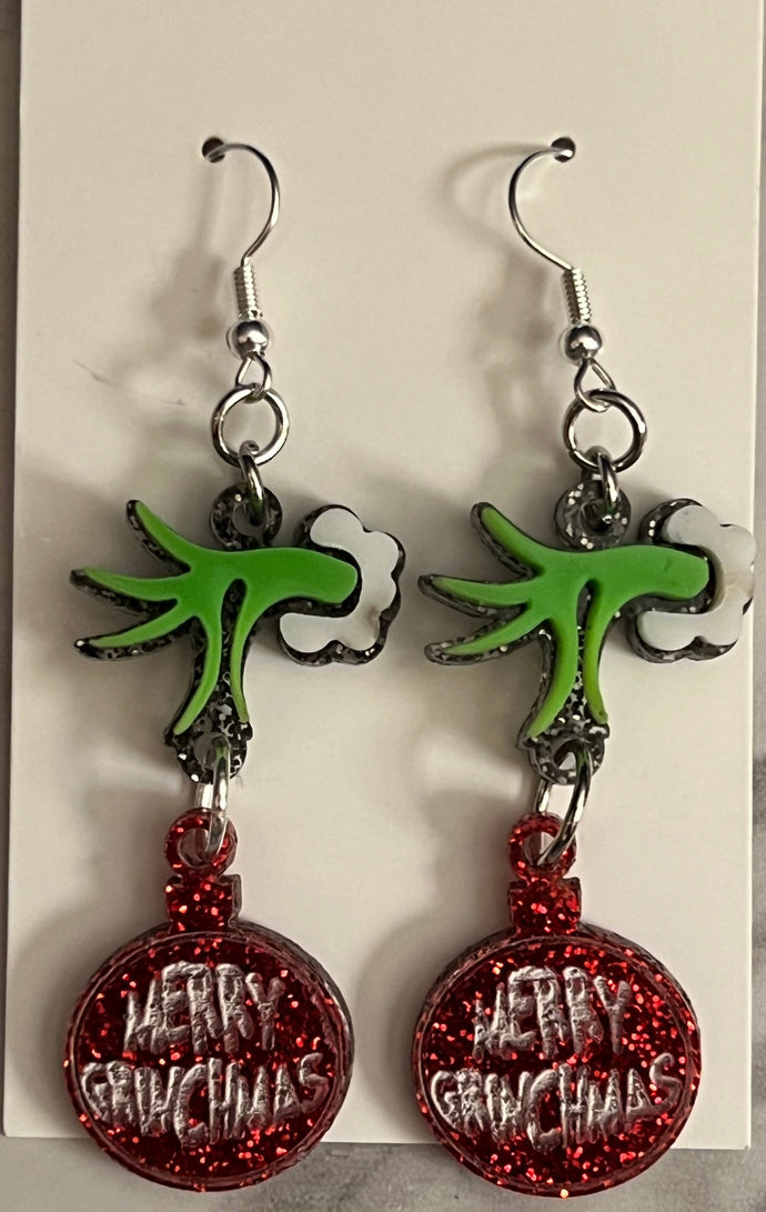 Add a bit of Christmas cheer to any outfit with these fun Earrings.