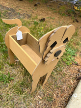 Load image into Gallery viewer, Bring some furry love to your home with our charming Border Terrier Dog Planter.  Not only does it welcome guests with it's adorable design, but you can also add a custom dog tag with your pet's name for an extra personal touch (additional $5).  The perfect gift for dog lovers, this planter is sure to bring a smile to anyone's face.  Get yours now and show your love for man's best friend.
