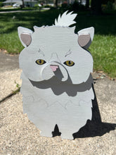 Load image into Gallery viewer, Let these adorable Cat Dog Planter boxes help welcome guests to your home.  Great gift for the cat lovers in your life! 
