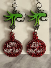 Load image into Gallery viewer, Add a bit of Christmas cheer to any outfit with these fun Earrings.
