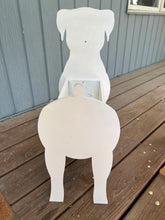 Load image into Gallery viewer, Bring a touch of personality and puppy love to your home with our Boxer Dog Planter Box—a charming and functional accent piece perfect for dog lovers! Designed to resemble the lovable Boxer breed, this handcrafted planter is a fun way to welcome guests to your front porch, entryway, or indoor space.
