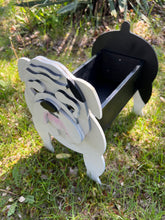 Load image into Gallery viewer, Let this adorable Bulldog Planter help welcome guests to your home.  Custom dog tags with your dogs name also available.  Great gift for the dog lovers in your life!
