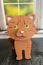 Load image into Gallery viewer, Let an adorable kitty keep watch over your glasses when you're not wearing them! Our Cat Eyeglass Holder gives your eyeglasses a cute and convenient place to rest while adding a little feline personality to your nightstand, dresser, desk, or reading area.
