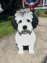Load image into Gallery viewer, Add a soft, sweet touch to your home with our Cavachon Dog Planter Box Decor—a delightful piece inspired by the lovable Cavalier King Charles Spaniel &amp; Bichon Frise mix. With its fluffy charm and gentle expression, this handcrafted planter is the perfect way to welcome guests and show off your love for this adorable breed.
