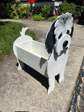Load image into Gallery viewer, Add a soft, sweet touch to your home with our Cavachon Dog Planter Box Decor—a delightful piece inspired by the lovable Cavalier King Charles Spaniel &amp; Bichon Frise mix. With its fluffy charm and gentle expression, this handcrafted planter is the perfect way to welcome guests and show off your love for this adorable breed.
