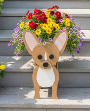 Load image into Gallery viewer, Add a tiny touch of big personality to your home with our Chihuahua Dog Planter Box Decor! Inspired by this bold and lovable breed, this handcrafted piece captures the fluffy coat, alert ears, and expressive charm that make long-haired Chihuahuas so irresistible. It’s the perfect way to welcome guests while showing off your love for your pint-sized companion.
