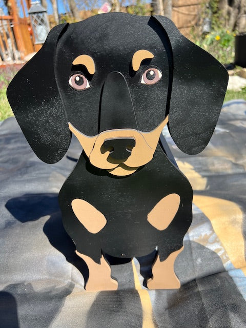 dachshund dog planter Dachshund Planter Box decor