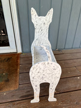 Load image into Gallery viewer, Let this adorable Australian Cattle Dog / Blue Heeler Dog Planter help welcome guests to your home.  Custom dog tags with your dogs name also available.  Great gift for the dog lovers in your life!
