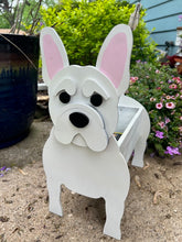 Load image into Gallery viewer, Let this adorable French Bulldog &#39;Frenchie&#39; Dog Planter help welcome guests to your home. &nbsp;Custom dog tags with your dogs name also available (see our dog tag listing to add this to your order). &nbsp;Great gift for the dog lovers in your life!
