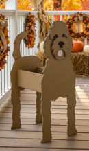 Load image into Gallery viewer, Let these adorable Cat Dog Planter boxes help welcome guests to your home.  Great gift for the cat lovers in your life! 
