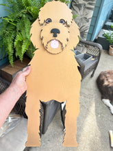 Load image into Gallery viewer, Goldendoodle Planter Box decor - large style
