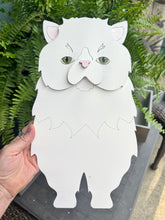Load image into Gallery viewer, Let these adorable Cat Dog Planter boxes help welcome guests to your home.  Great gift for the cat lovers in your life! 
