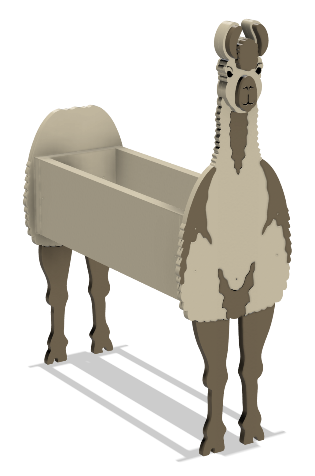 llama planter pot Llama Planter Box| Gifts for Animal Lovers | Beaver decor