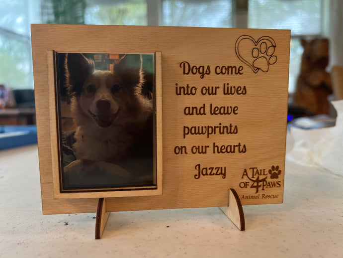 Memorial Dog Picture Frame