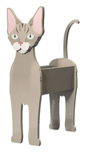 Load image into Gallery viewer, Let these adorable Cat Dog Planter boxes help welcome guests to your home.&nbsp;&nbsp;Great gift for the cat lovers in your life!&nbsp;
