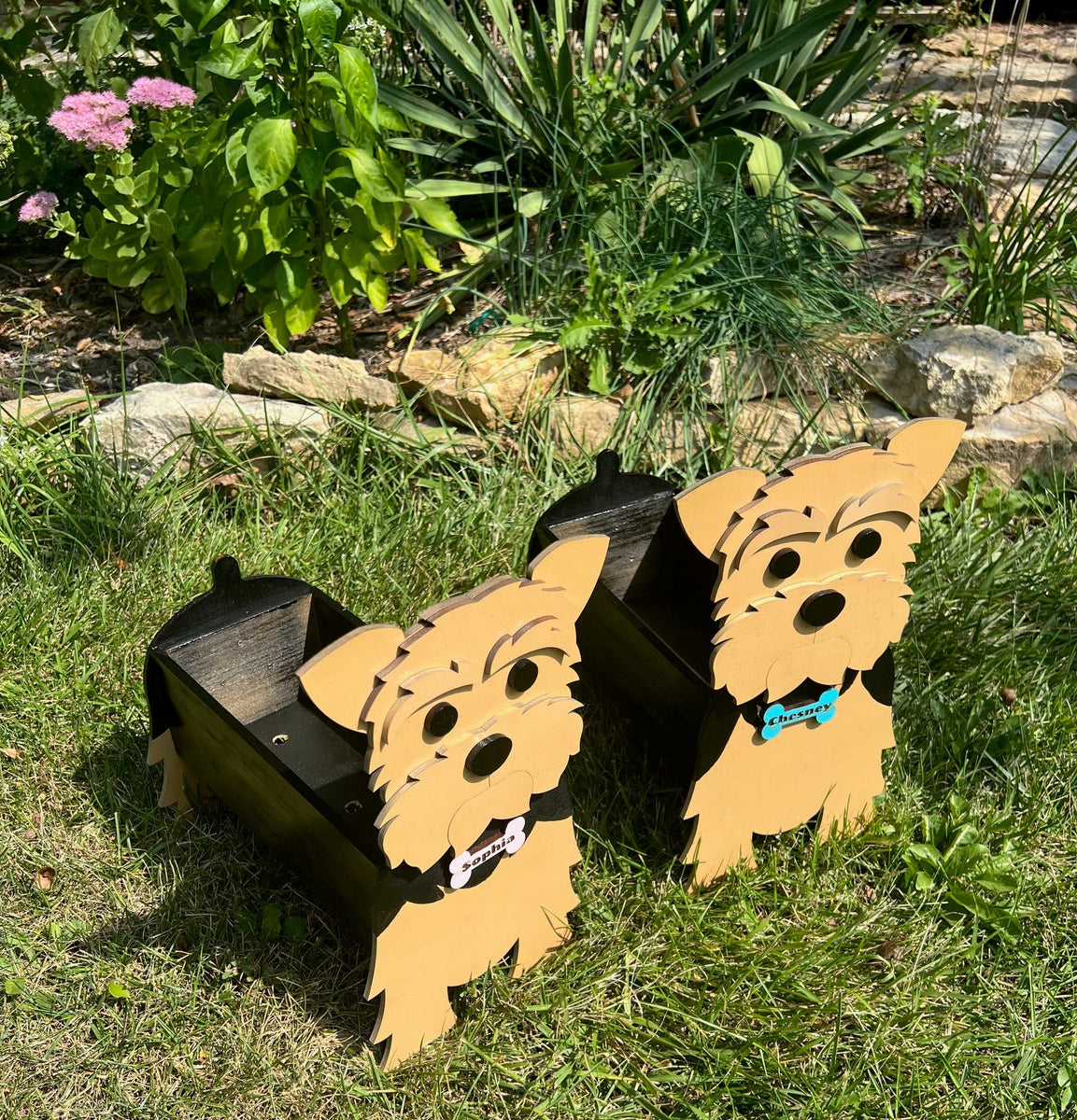 Yorkie Yorkshire Terrier Dog Planter Box, Gifts for Dog Lovers, Dog ...
