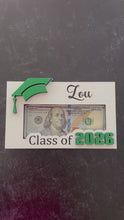 Load and play video in Gallery viewer, Graduation Money Holder - Personalized!
